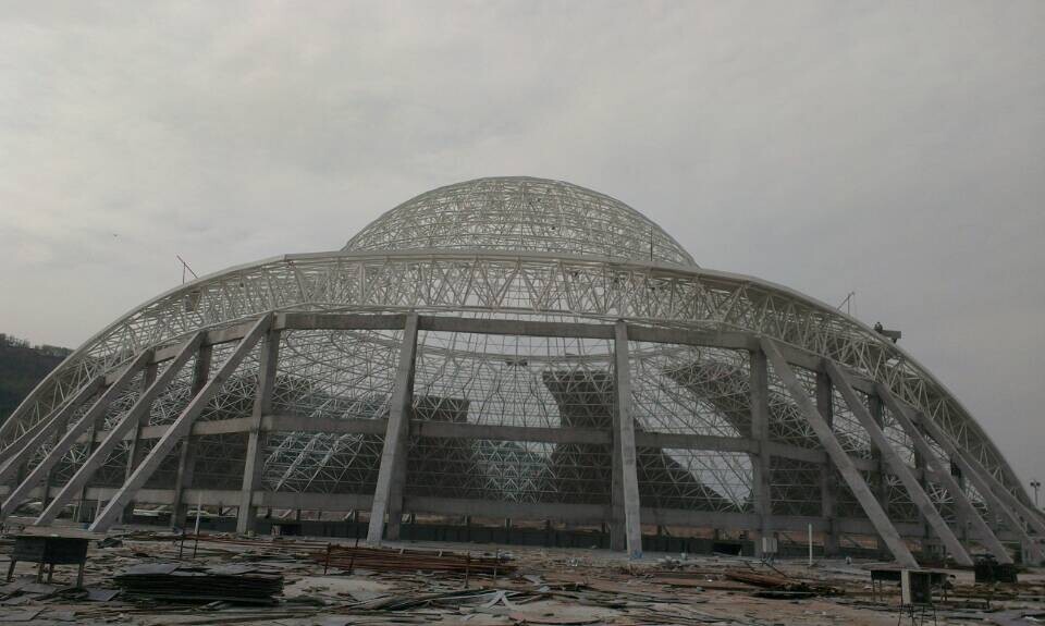 铁力体育场馆网架工程